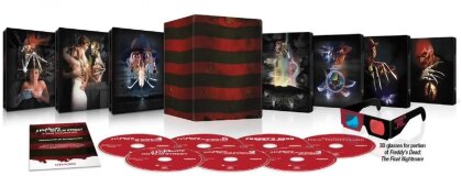A Nightmare on Elm Street - 7-Film Collection (Library Case, Edizione Limitata, Steelbook, 7 4K Ultra HDs + 4 Blu-ray)