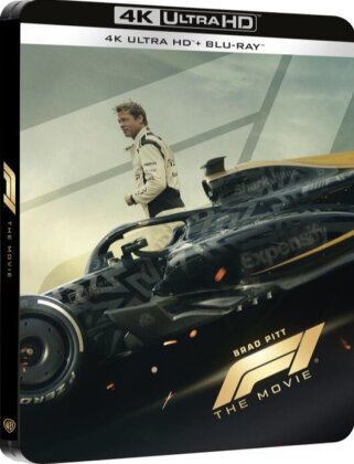 F1: Il Film (2025) (Cover 3 "Brad", Edizione Limitata, Steelbook, 4K Ultra HD + Blu-ray)