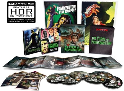 The Curse of Frankenstein (1957) (Limited Collector's Edition, Restored, 2 4K Ultra HDs + 4 Blu-rays)