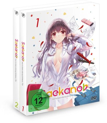 Saekano♭ - How to Raise a Boring Girlfriend.flat - Staffel 2 (Gesamtausgabe, 4 DVDs)
