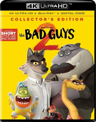The Bad Guys 2 (2025) (Collector's Edition, 4K Ultra HD + Blu-ray)