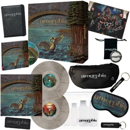 Amorphis - Borderland (Crystal Clear Transp+Silver Marble Vinyl, 3 LPs)