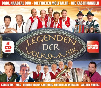 Die Legenden Der Volksmusik (2025 Reissue, 4 CD)