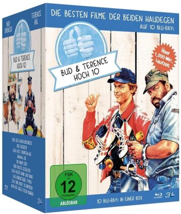 Bud & Terence Hoch 10 - Die besten Filme der beiden Haudegen (10 Blu-rays)