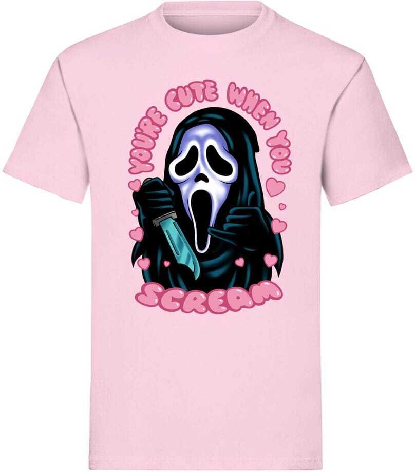 Scream - Schrei! T-Shirt Ghost Face You're Cute when you Scream