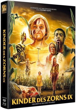 Kinder des Zorns 9 - Children of the Corn: Runaway (2018) (Wattiert, Édition Limitée, Mediabook, Blu-ray + DVD)