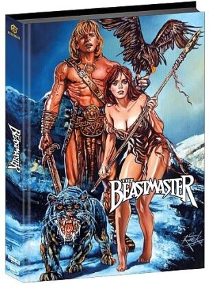 The Beastmaster (1982) (Cover A, Wattiert, Extended Edition, Kinoversion, Limited Edition, Mediabook, 4K Ultra HD + Blu-ray)