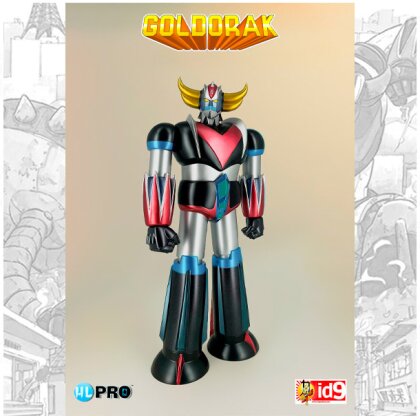 UFO Robot Goldorak Metallic Version - Figurine articulée - Goldorak - 23 cm