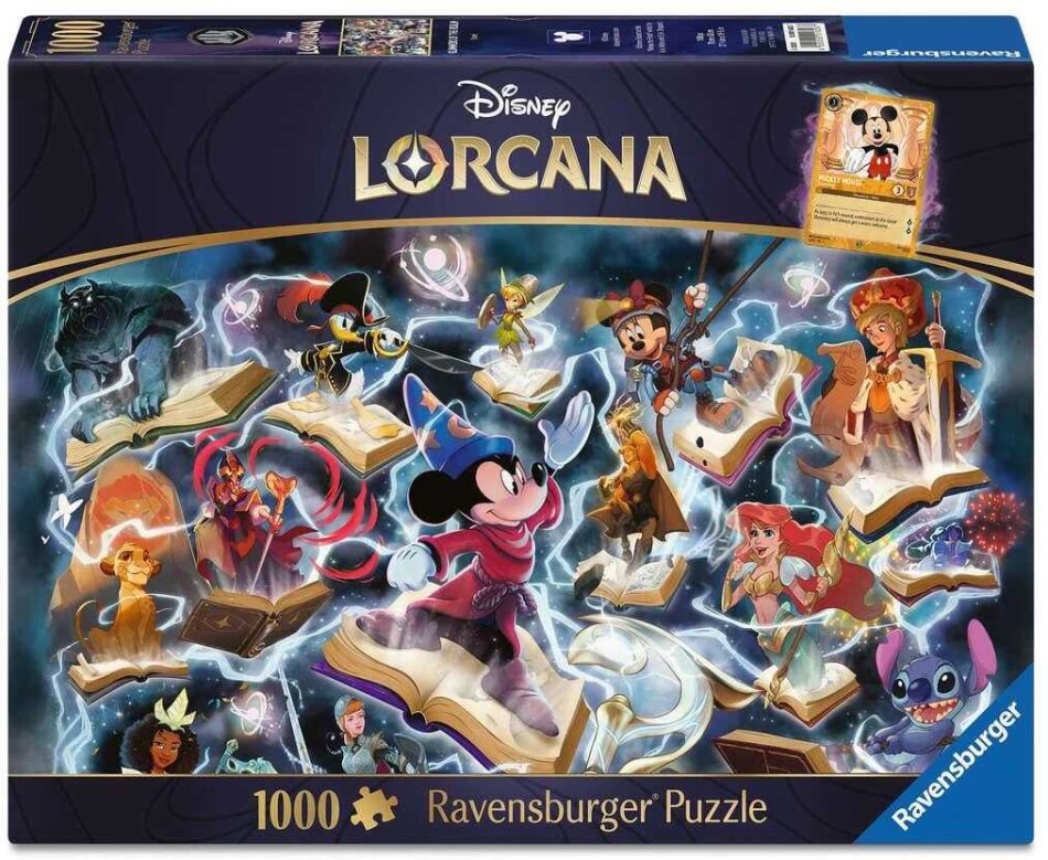 Disney Lorcana Puzzle Glimmers of the Realm - Steel (1000 Teile)