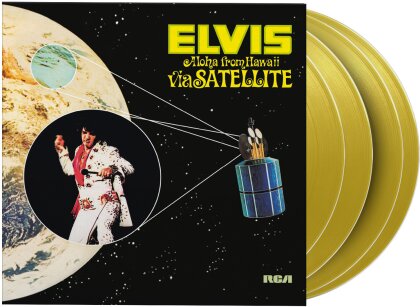 Elvis Presley - Aloha From Hawaii Via Satellite (2025 Reissue, Music On Vinyl, Yellow Vinyl, 4 LP)