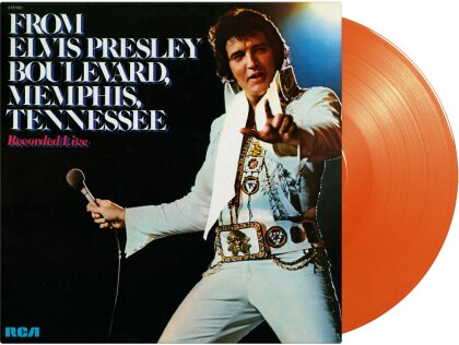 Elvis Presley - From Elvis Presley Boulevard Memphis Tennessee (2025 Reissue, Music On Vinyl, Orange Vinyl, LP)