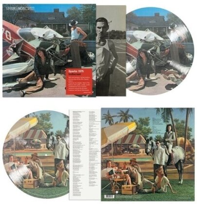 The Sparks - Indiscreet (2025 Reissue, Demon/Edsel, 50th Anniversary Edition, Limited Edition, Picture Disc, LP)