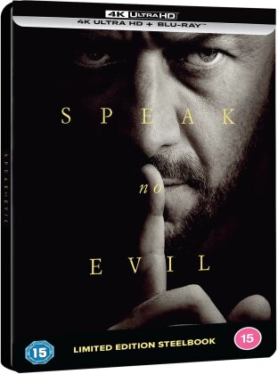 Speak No Evil (2024) (Limited Edition, Steelbook, 4K Ultra HD + Blu-ray)