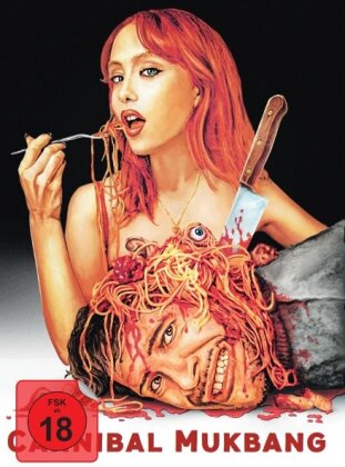 Cannibal Mukbang (2023) (Cover A, Édition Limitée, Mediabook, Blu-ray + DVD)
