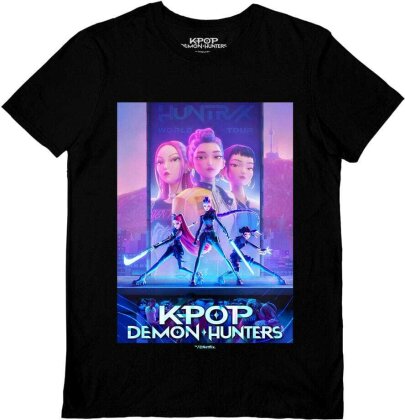KPop Demon Hunters T-Shirt Movie Key Art Größe L