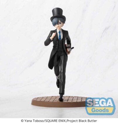 Black Butler - Boarding School Arc Luminasta PVC Statue Ciel Phantomhive 22 cm