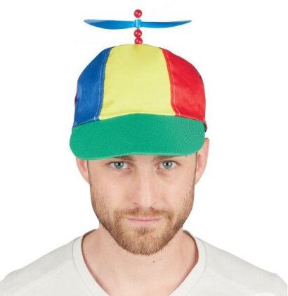 Cap Multicolor mit Propeller