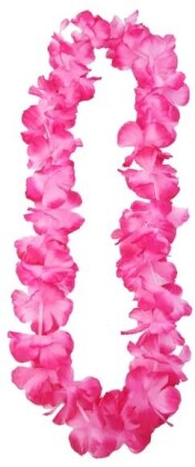 Hawaiianische Halskette rosa