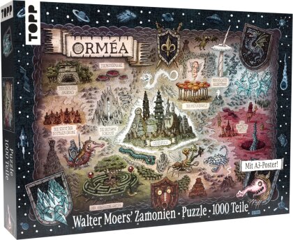 Orméa - das offizielle Puzzle aus der Zamonien-Welt von Walter Moers