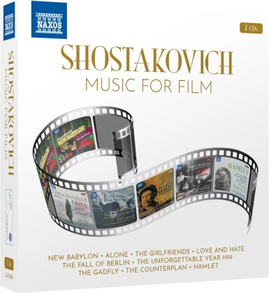 Basel Sinfonietta, Frankfurt Radio Symphony, Deutsche Staatsphilharmonie Rheinland Pfalz & Dimitri Schostakowitsch (1906-1975) - Shostakovich - Music for Film (7 CDs)