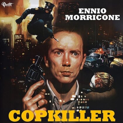 Ennio Morricone (1928-2020) - Copkiller - OST (2025 Reissue, Quartet Records, Yellow Vinyl, LP)