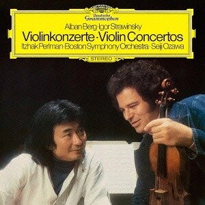 Alban Berg (1885-1935), Igor Strawinsky (1882-1971), Seiji Ozawa, Itzhak Perlman & Boston Symhony Orchestra - Violin Concertos (Japan Edition)