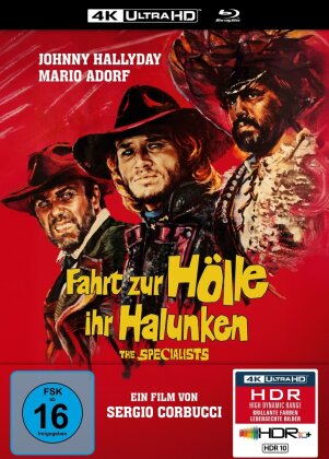 Fahrt zur Hölle, ihr Halunken (1969) (Limited Collector's Edition, Mediabook, 4K Ultra HD + Blu-ray)