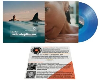 Dua Lipa - Radical Optimism (2025 Reissue, Women in Vinyl Exclusive, Galaxy Blue Vinyl, LP)