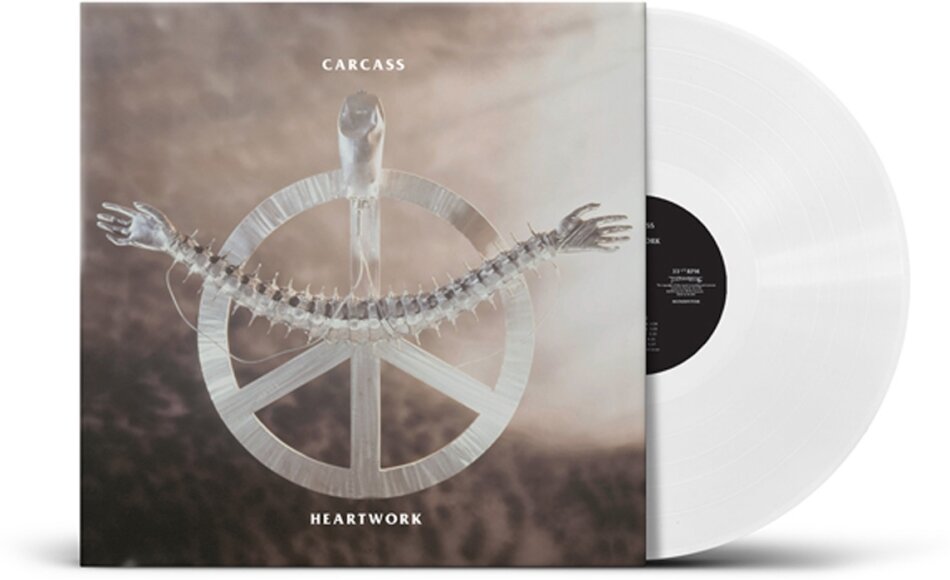 Carcass - Heartwork 2025 Reissue, PHD Exclusive, White Vinyl, LP