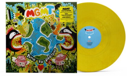 MGMT - Time To Pretend (2025 Reissue, Cantora Records, Yellow Vinyl, LP)
