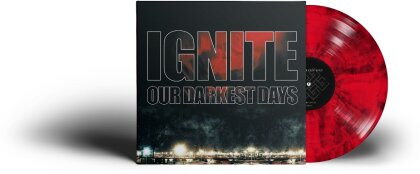 Ignite - Our Darkest Days (2025 Reissue, Arising Empire Label, Red/Black Marbled Vinyl, LP)