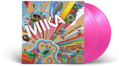 Mika (Gb) - Life In Cartoon Motion (2025 Reissue, CH Exclusive, Édition Limitée, Transparent Pink Vinyl, 2 LP)