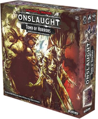 Dungeons & Dragons Spiel-Erweiterung Onslaught Tomb of Horrors - Maps & Monsters Expansion *Englische Version*