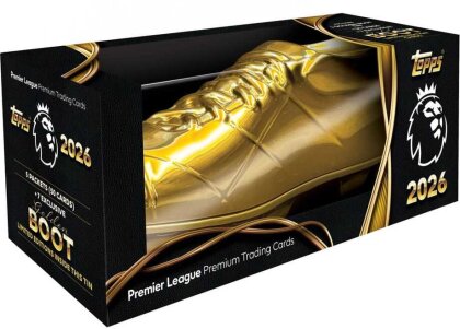 Premier League 2025/26 Trading Cards Goldener Schuh Tin