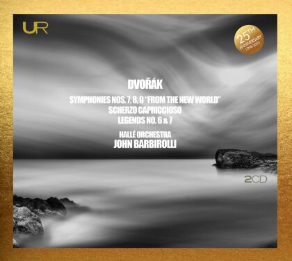 Sir John Barbirolli, Antonin Dvorák (1841-1904) & Hallé Orchestra - Symphonies Nos 7, 8, 9 (2 CDs)