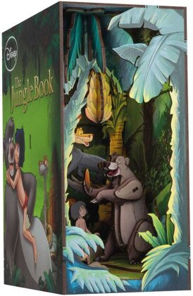 Disney Tiny Adventures Book Nook Mini-Diorama Das Dschungelbuch 23 cm