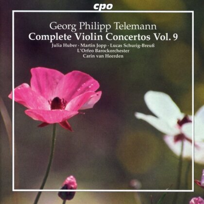 L'Orfeo Barockorchester, Georg Philipp Telemann (1681-1767), Carin van Heerden, Julia Huber, … - Complete Violin Concertos Vol. 9