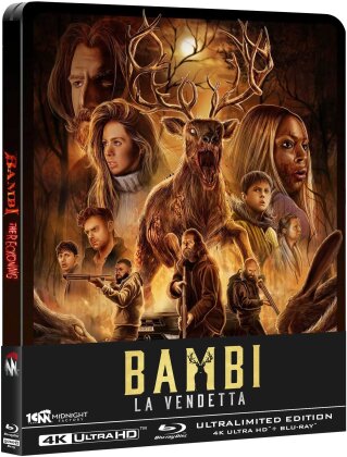 Bambi: La vendetta (2025) (UltraLimited Edition, Steelbook, 4K Ultra HD + Blu-ray)