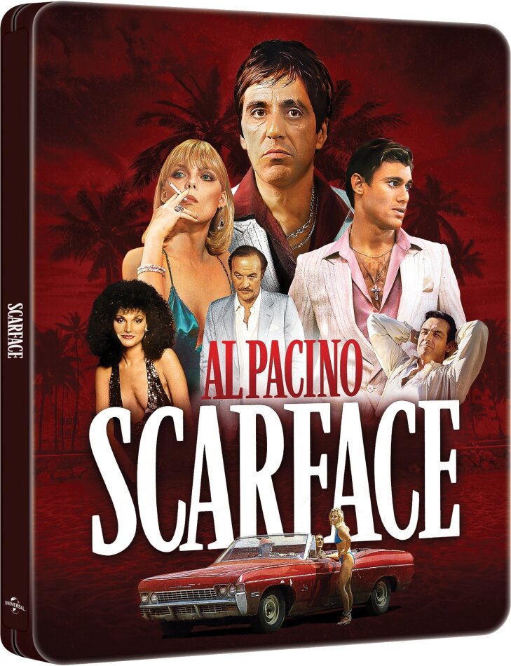 Scarface (1983) (Edizione Limitata, Steelbook, 4K Ultra HD + Blu-ray)