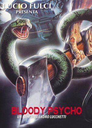 Bloody Psycho (1989) / Fulci For Fake (2019) (Cover B, Eurocult Collection, Limited Edition, Mediabook, Uncut, Blu-ray + DVD)