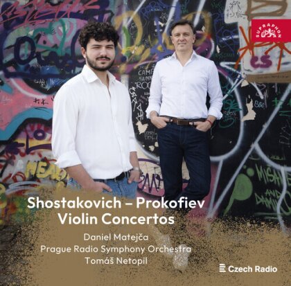 Dimitri Schostakowitsch (1906-1975), Serge Prokofieff (1891-1953), Tomás Netopil, Daniel Matejca & Prague Radio Symphony Orchestra - Violin Concertos