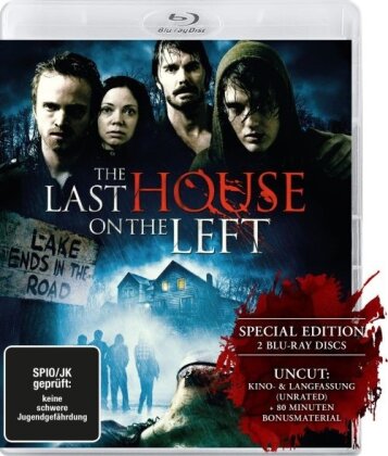 The Last House on the Left (2009) (Coperta reversibile, Versione Cinema, Versione Lunga, Edizione Speciale, Uncut, Unrated, 2 Blu-ray)