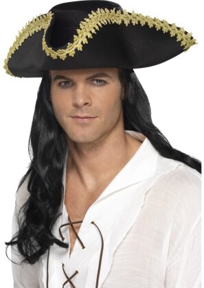 Piratenhut schwarz