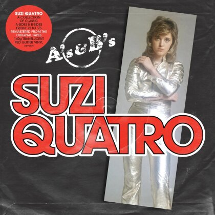 Suzi Quatro - A's,B's & Rarities (2025 Reissue, Chrysalis, Red Glitter Vinyl, LP)