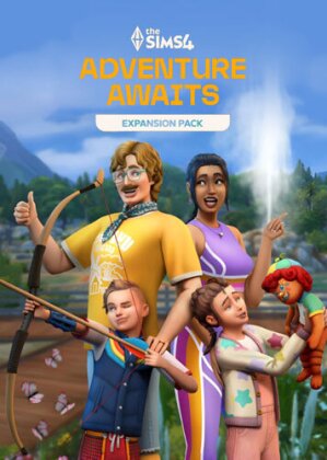 The Sims 4 - Adventure awaits - Expansion Pack (Code in a Box)