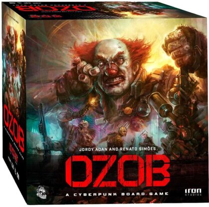 Ozob - A Cyberpunk Board Game Brettspiel *Englische Version*