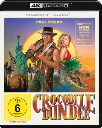 Crocodile Dundee (1986) (Restaurierte Fassung, 4K Ultra HD + Blu-ray)