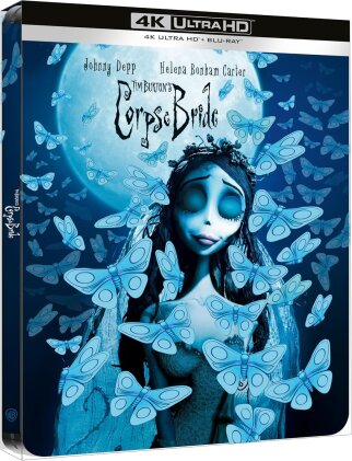 Les Noces Funèbres - Corpse Bride (2005) (Édition Limitée, Steelbook, 4K Ultra HD + Blu-ray)