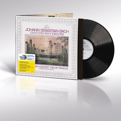 Trevor Pinnock & The English Concert - Bach: Ouvertüren BWV 1066,1068 (LP)