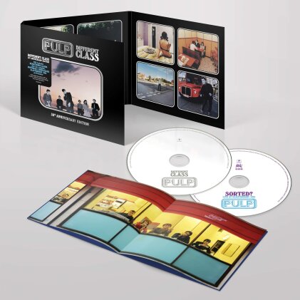 Pulp - Different Class (2025 Reissue, Super Deluxe, Island, 30th Anniversary Edition, 2 CDs)